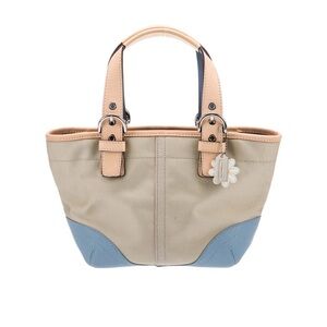 Coach Hampton Daisy Mini Tote